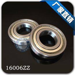 10pcs/lot 16006ZZ 30*55*9 shielded cover thin wall deep groove ball bearing 16006 16006-2Z 30x55x9 mm