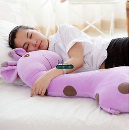 Dorimytrader 39'' / 100cm Big Cartoon Plush Giraffe Pillow Toy Stuffed Soft Giraffe Cushion Doll Nice Kids Gift Free Shipping DY61163