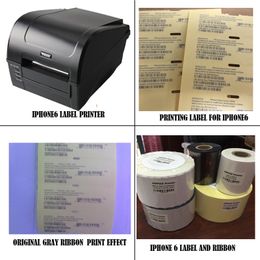 Professional New Phone Box Label IMEI Label Sticker bacode printer solution for iPhone 5s to 11 pro max