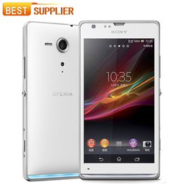 original sony UK - 2016 Promotion Original for sony Xperia Sp M35h Cell Phone C5303 C5302 3g&4g Wifi Gps 4.6'' 8mp Camera Unlocked Android Smartphone