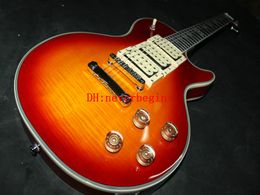 NEW Custom Electric Guitar Cherry burst Free shipping CHIAN Factory