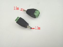 8PCS 3.5mm x1.3mm DC Power Charger plug Terminals for CCTV Camera Notebook