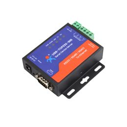 Freeshipping Ethernet Converters RS422/RS232/RS485 Serial to Ethernet Support DNS DHCP Buit-in Webpage