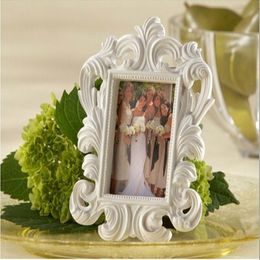 Wholesale Valentine's Day Gifts White Black Baroque Elegant Place Card Holder Photo Frame