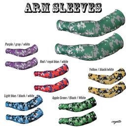 wholesale NEW 2016 brand new dhl shipping Outdoor sport arm sleeves Compression Sports Arm Sleeve Moisture Wicking softball,baseball camo s