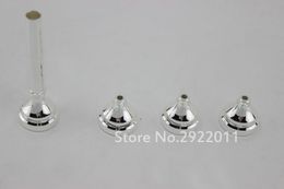 Bb Trumpet Mouthpiece Set High Quality Metal Trumpet Nozzle Size 3C 5C 7C 1.5C Silver Plated Instrument Accessories Free Shipping