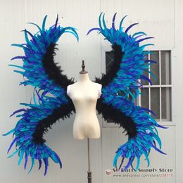 New COS Costume Sexy waist shape Angel feather wings for Model's photography Catwalk show Displays shooting props EMS free shipping