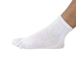 Venta al por mayor-2016 1 par de hombres algodón deporte antibacterial salud cinco dedo punta de pie calcetines calcetines caliente venta caliente