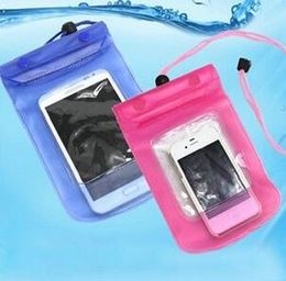 Promotion Clear Waterproof Pouch Bag Dry Case Cover For Cell Phone iphone5 Samsung s3 Free shipping