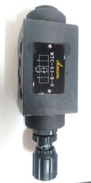 Hydrulic valve MTC-03-B-O throttle valve with flow control