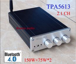 Freeshipping Breeze audio//weiliang audio BA10c TPA5613 2.1 Channel subwoofer with Bluetooth home power amplifier