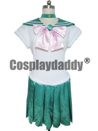 Sailor Moon Serena Lita Kino Jupiter Green Cosplay Costume