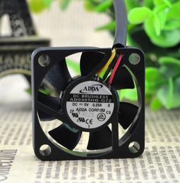 ADDA 40*40*10 4 cm 0.25A AD0405HB-G72 5V 3 wire double ball large air volume fan