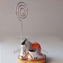 12PCS Basketball Place Card Holder Sports Themed Birthday Party Favors Anniversary Event Party Table Decoration Supplies