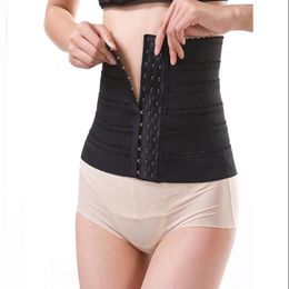 Wholesale-Newly Design Women Female Hot Waist Tummy Girdle Belt Black Body Shaper Underbust Control Corset 160225