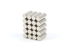 Wholesale - In Stock 50pcs Strong Round NdFeB Magnets Dia 4x10mm N35 Rare Earth Neodymium Permanent Craft/DIY Magnet