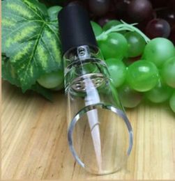 Plastic Wine Aerators Wine Decanting Aerating Filter Aerator Pourer Bar tools with OPP packaging Free Shipping