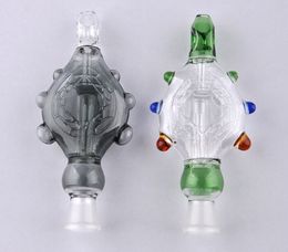 HOT Perc Pendant Kits with Titanium Nail Quartz Wearable Hookahs Glass Bongs Water-cooled and Spillproof Top Quality