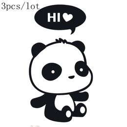 Panda DIY poster Stickers funny wall stickers for kids rooms home decor wall decals 3 choice 3pcs