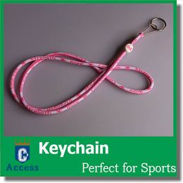 2017 NEW WOMEN Pink LANYARD KEY CHAIN breast cancer awareness LANYARD