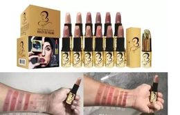 12 PCS free shipping Best-Selling Lowest first MAKEUP New Lasting Matte Lipstick twelve different colors English name & gift
