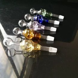 New straight short bones , Wholesale Glass bongs Oil Burner Glass Pipes Water Pipes Glass Pipe Oil Rigs Smoking Free Shoping