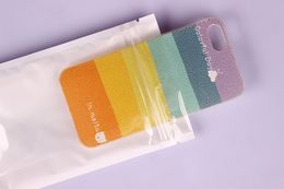 100pcs Custom Bags Retail Zipper Bags for iPhone 8Plus X Case DIY Design PVC Plastic Packaging Bags for Samsung Note 8 Case
