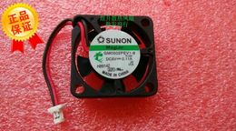 SUNON GM0502PEV1-8 N.GN DC5V 0.11A 0.6W 25*25*6 mm 2506 2 line silent fan
