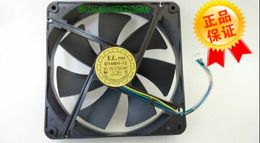 YaLn FAN 140*140*25 D14BH-12 DC12V 0.70A (GP) 4 wire temperature control fan