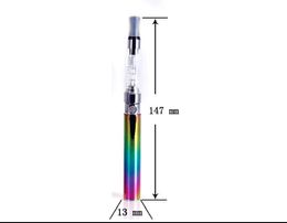 Rainbow Rod Metal Smoking Electronic Cigarette Smoke Smoke Large Drops of Oil Steam Charging Authentic Suit