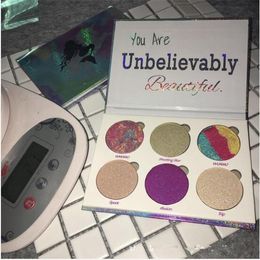 NEW Mermaid Makeup Love Luxe Beauty Fantasy Palette You Are Unbelievably Beautiful Highlighter Palette 6Color Eyeshadow Cosmetic Eye Shadow