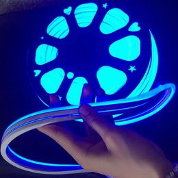 2Roll/Lot AC110 AC220V SMD2835 LED Neon Strip Light 5.5W 6W LED Neon Rope Light 90LEDS 120LEDS LED Rope Light