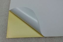 -100 Blätter A4 selbstklebende Label Aufkleber Matte Oberfläche Starken Klebstoff Für Tintenstrahldrucker Akzeptieren Kundenauftrag