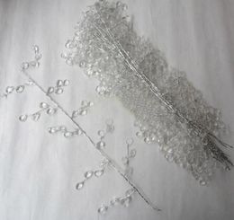 20pcs 30cm Crystals Garland For Bouquets Wedding Brida Hair Venue Decoration New254a