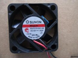 Original SUNON ME40101VX-000C-A99 4010 12V 1.6W 2 Wire Fan