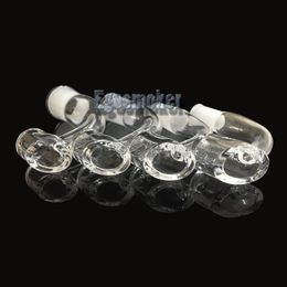 100% Original Thick Quartz Nail 90 Degree 4mm Domeless Nails Oil Rig 10mm 14mm 18mm Male Female Smoking Nails For Water Pipe Bongs