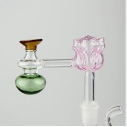 Pipe Smoking Smoke Pipe Wholesale -the Rose Glass Hookah Smoking - for Vaporizer Multi-layer Philtre Accessories