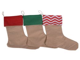 50pcs/lot Christmas decor party decorations Santa Claus Christmas stocking Stockings candy socks Christmas gifts bag 7 colors