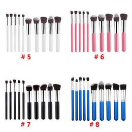 Professional Makeup Brushes set Women Beauty Makeup Tools 10pcs Brushes each set Brand New DHL free Cosmetics Brush