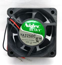 New Original Nidec TA225DC M33516-16 24V 0.18A 60*60*25MM 6cm 2 Lines Printer cooling fan