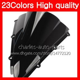 100%New Motorcycle Windscreen For YAMAHA YZFR1 YZF R1 00 01 YZF 1000 YZF-1000 YZF-R1 YZF1000 2000 2001 Chrome Black Clear Smoke Windshield