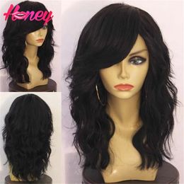 Wholesale Long Black Wig Side Bangs For Resale Group Buy Cheap