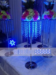 Artificial flower arrangement stand wedding table centerpieces,planters for flower arrangement