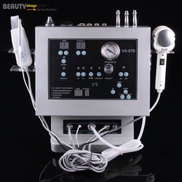 4In1 Diamond Microdermabrasion Dermabrasion Skin Scrubber Hot&Cold Hammer Ultrasonic Lifting Whitening Facial Care Anti-aging Beauty Machine