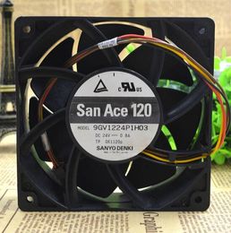 SANYO 12cm 120*120*38 24V 0.8A 9gv1224p1h03 4 wire large air volume inverter fan