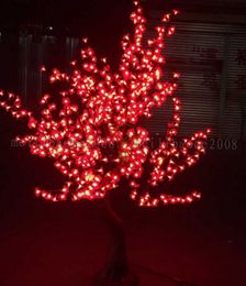 NEW Free ship LED Strings Willow Tree Light LED 864LEDs 1.8m Green Color Rainproof Indoor or Outdoor Use MYY