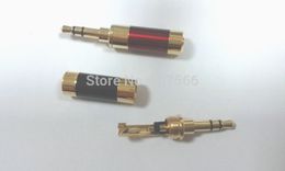 40pcs copper 3.5mm Male Plug 3 Pole Stereo Repair Audio Earphones TRS adapter Solders