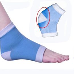 Moisture sock cracked heel socks silicone gel sock heel Protection Sleeve Moisturising heel pain cushion ankle sock