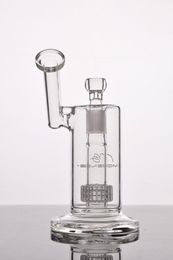 Mobius Matrix Percolator Glass Bong Water Pipes Glass Bubbler Dabbing Rigs Smoking Pipe Hookah Free Shipping