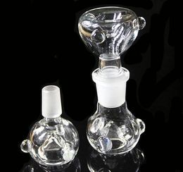 For glass water pipes glass bongs smoking pipe glass ash catcher percolator male and female Glass Bowl Tobacco Cigar Bowl